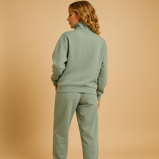 Half-zip jogging set for women | Harper 2
