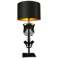 Handcrafted Gothic Skeleton Table Lamp 0