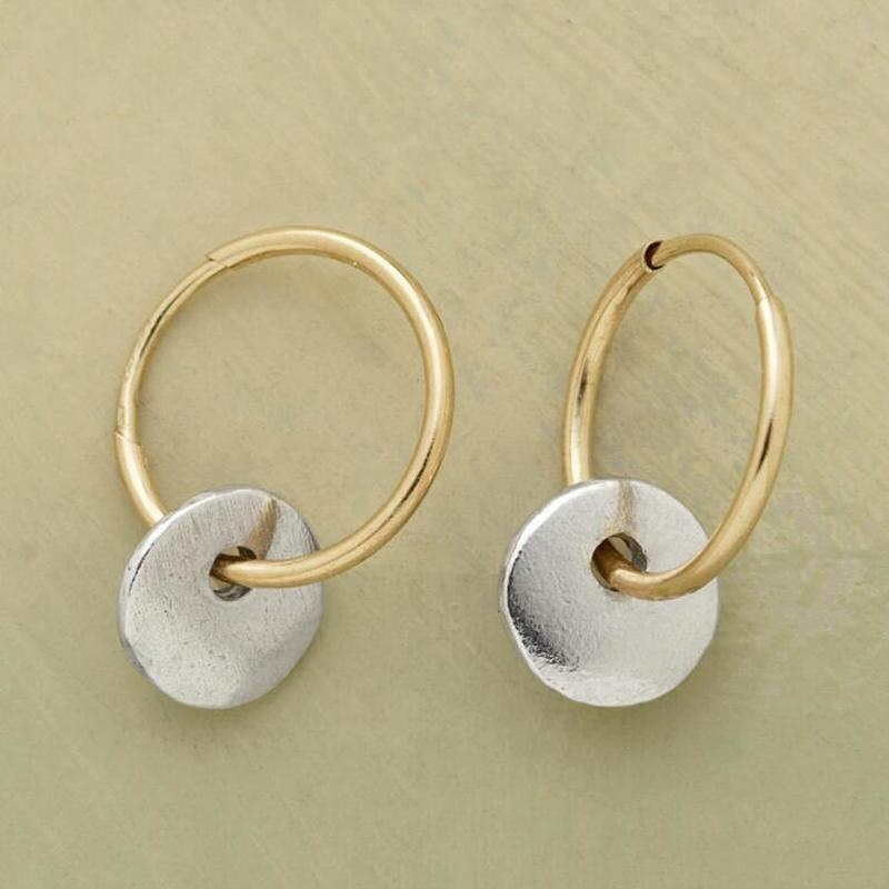 Handcrafted Silver-Plated Earrings 0