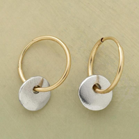 Handcrafted Silver-Plated Earrings 0