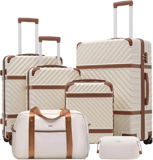 Hardshell Luggage Set | 3 Piece Suitcase Set with TSA Lock & Spinner Wheels | Durable Travel Solution for Family Adventures 9