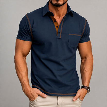 Harley | Contrast Trim Polo Shirt 0