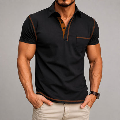 Harley | Contrast Trim Polo Shirt 1