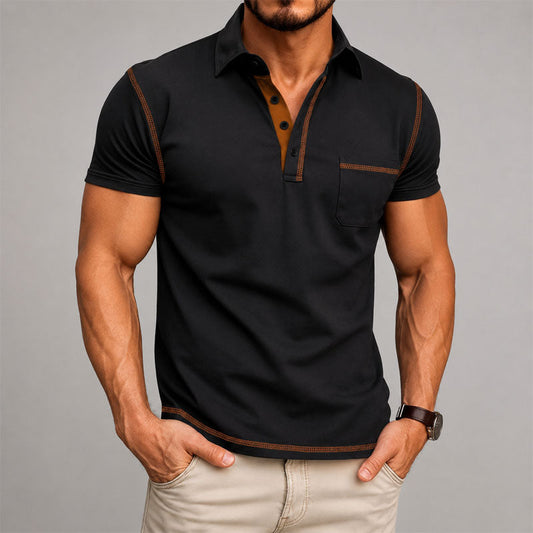 Harley | Contrast Trim Polo Shirt 1