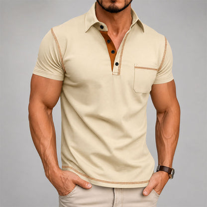 Harley | Contrast Trim Polo Shirt 2