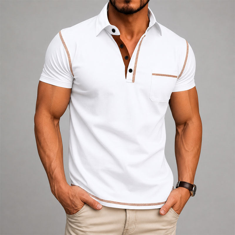 Harley | Contrast Trim Polo Shirt 3