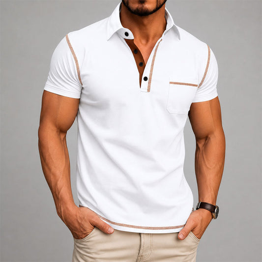 Harley | Contrast Trim Polo Shirt 3