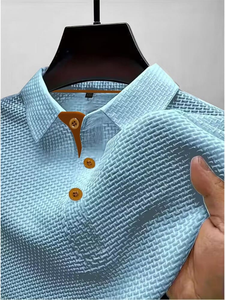 Harrison | Refined Textured Polo Shirt 4