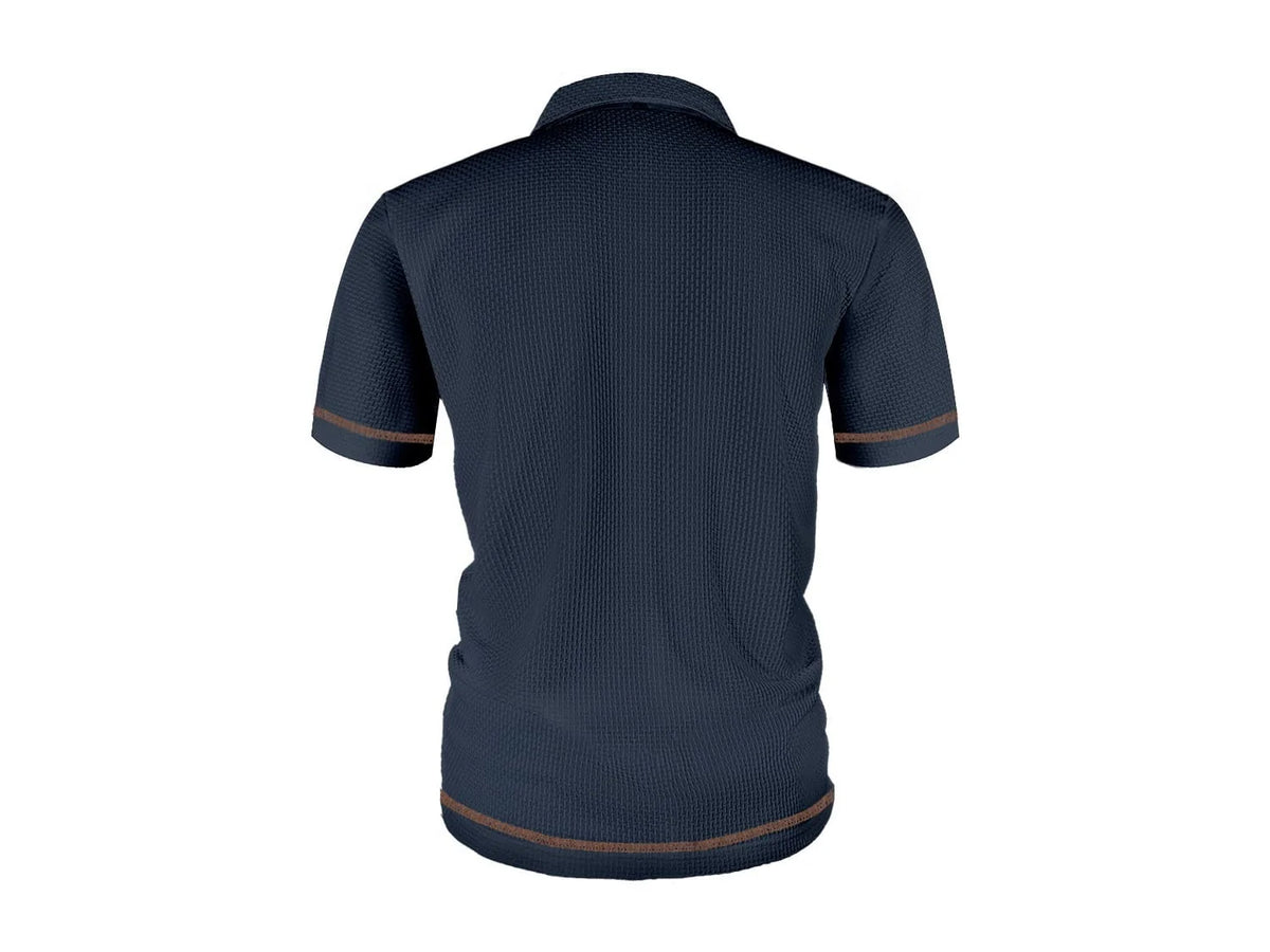 Harrison | Refined Textured Polo Shirt 7