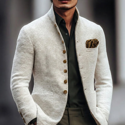 Haven Men's Cardigan | Lightweight Tailored Fit, Single-Breasted Design 0
