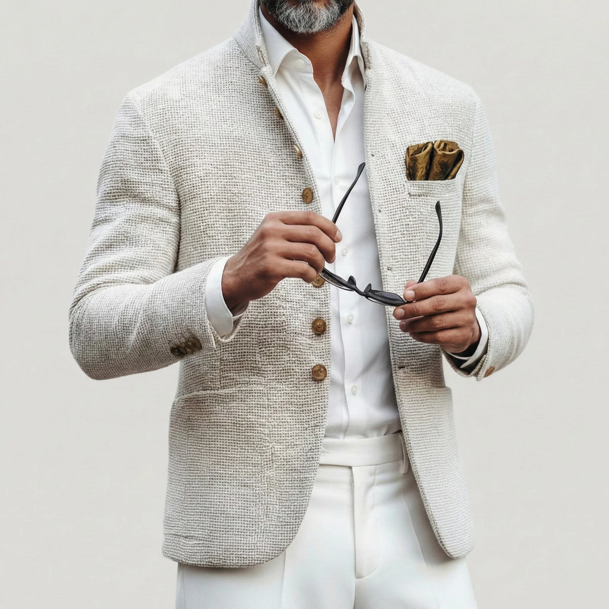 Haven Men's Cardigan | Lightweight Tailored Fit, Single-Breasted Design 2