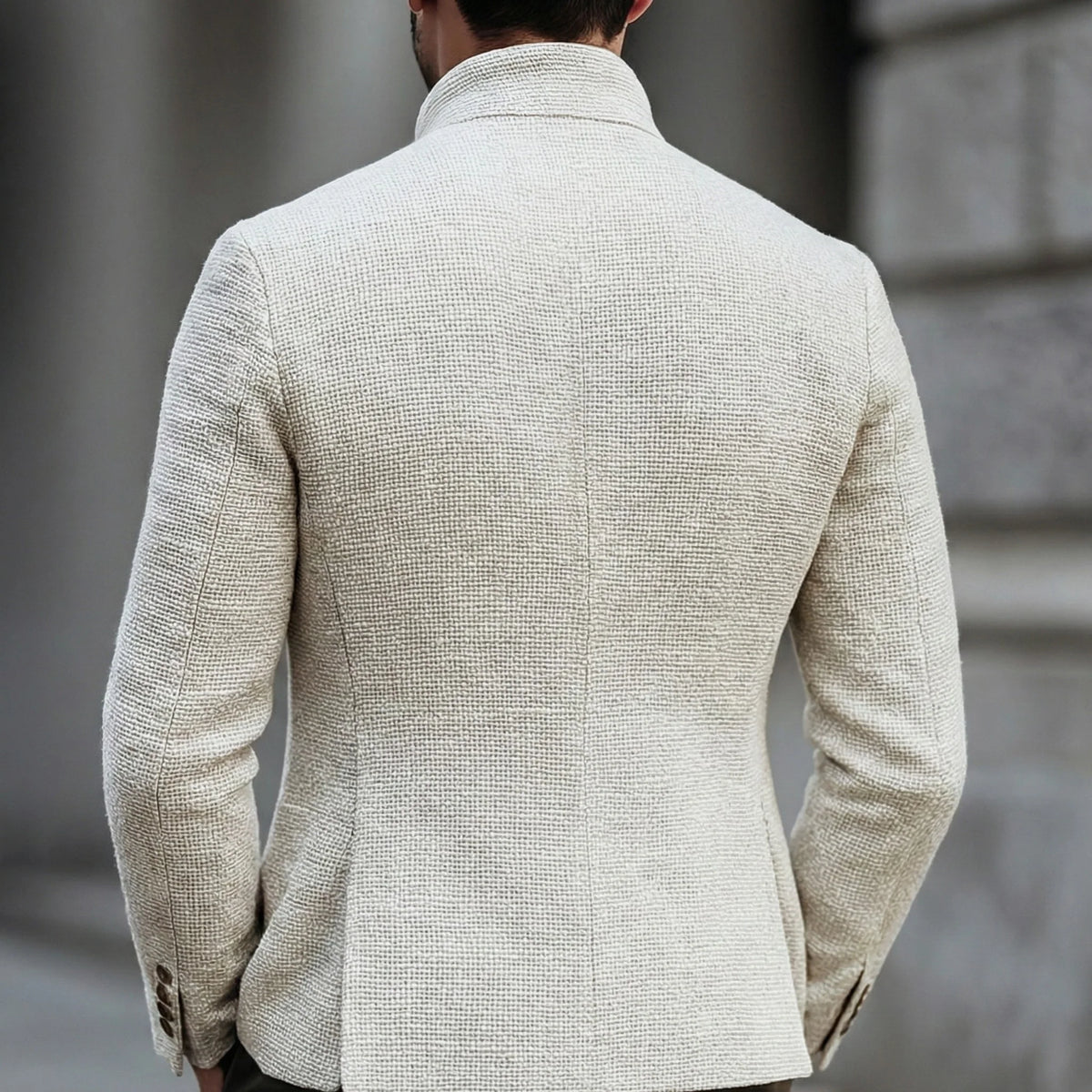 Haven Men's Cardigan | Lightweight Tailored Fit, Single-Breasted Design 3