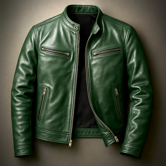 Heritage Collection | Men's Brown Leather Jacket with Vintage Style | Durable Comfort for Everyday Wear 5
