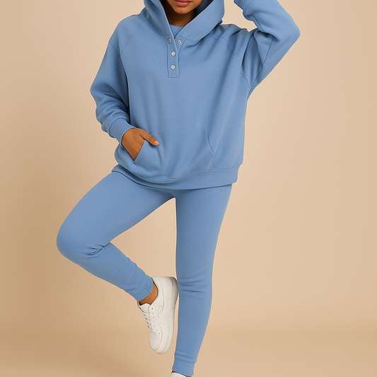 Hoodie and jogger set for women | Lauren 0