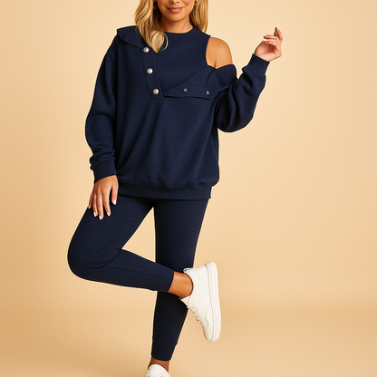 Hoodie and jogger set for women | Lauren 2