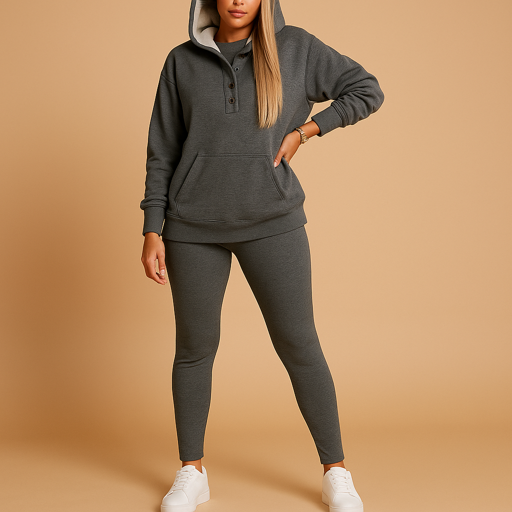 Hoodie and jogger set for women | Lauren 3