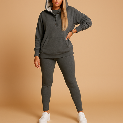 Hoodie and jogger set for women | Lauren 3