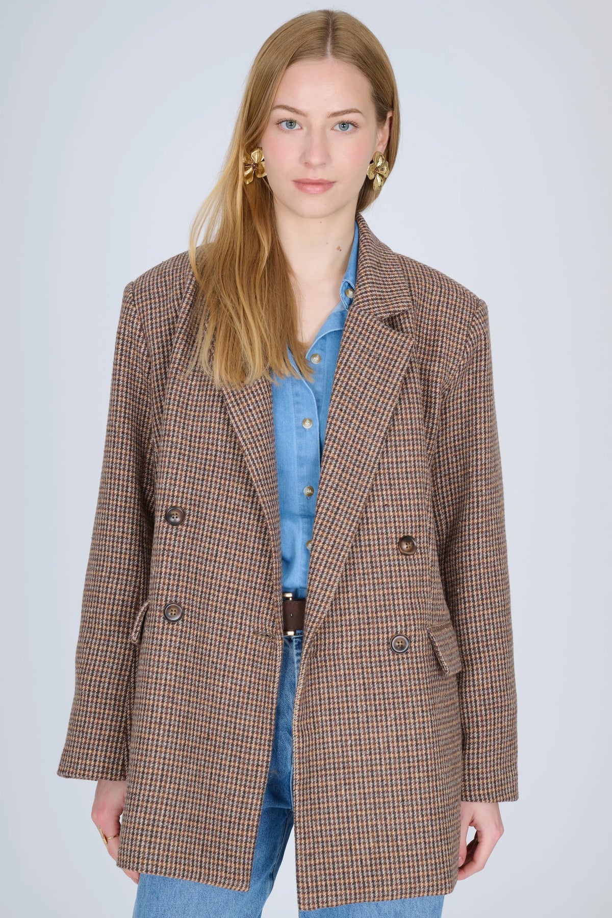 Houndstooth Blazer 1