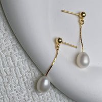 Infant Pearl Stud Earrings 0