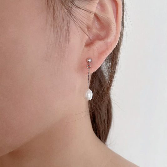 Infant Pearl Stud Earrings 2