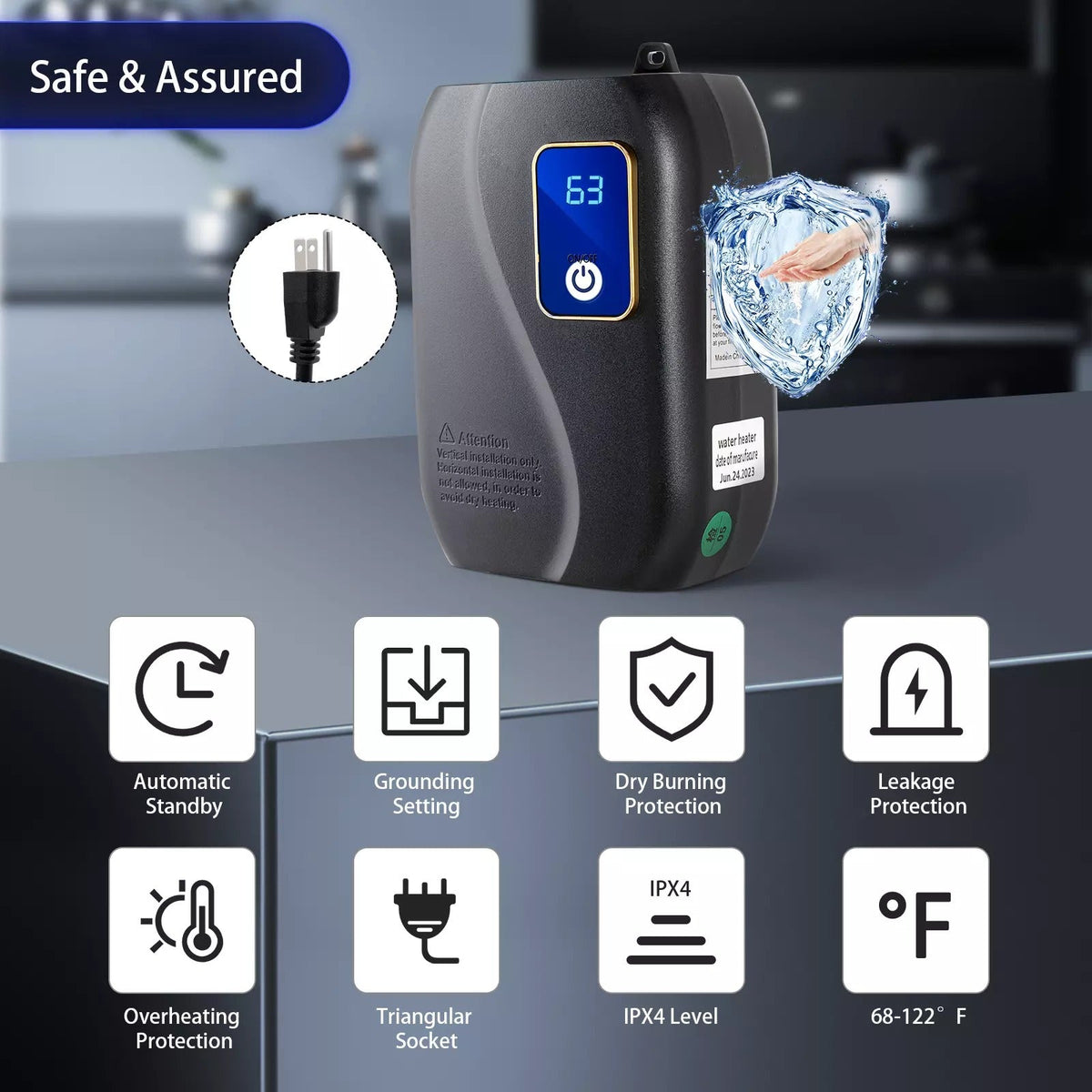 Instant Water Heater Tankless 4