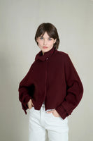 JADE PREMIUM PURE WOOL SHORT COAT 0
