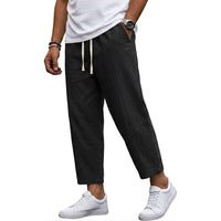 Jack | Cropped Linen Pants 0
