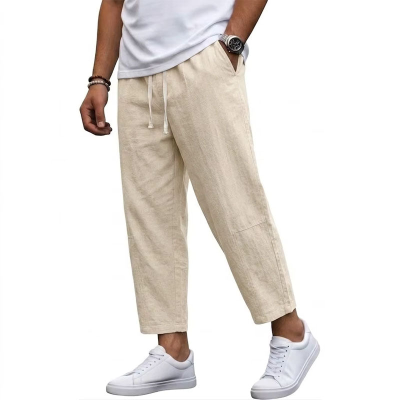 Jack | Cropped Linen Pants 3