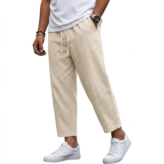 Jack | Cropped Linen Pants 3