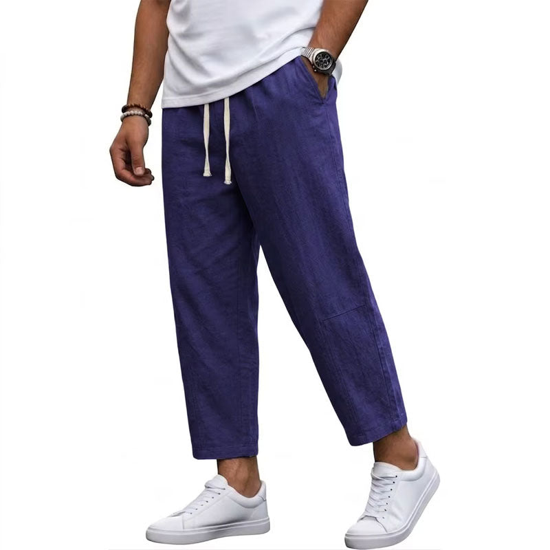 Jack | Cropped Linen Pants 4