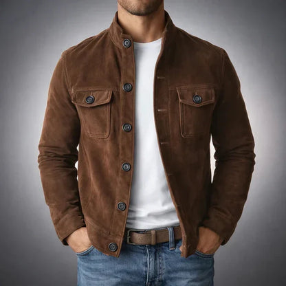Jaxon Men's Jacket | Italian Suede, Tailored Fit 2