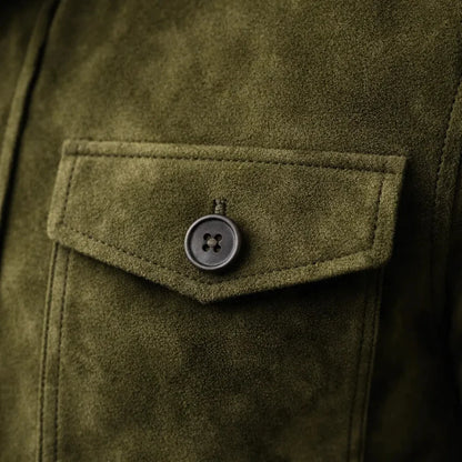 Jaxon Men's Jacket | Italian Suede, Tailored Fit 4