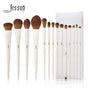 Jessup Makeup Brushes 14pc Makeup Brush set Synthetic Foundation Brush Powder Contour Eyeshadow Liner Blending Highlight T329 0