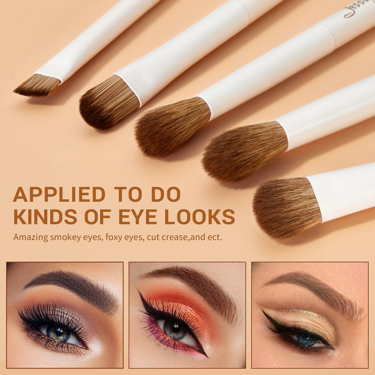 Jessup Makeup Brushes 14pc Makeup Brush set Synthetic Foundation Brush Powder Contour Eyeshadow Liner Blending Highlight T329 4
