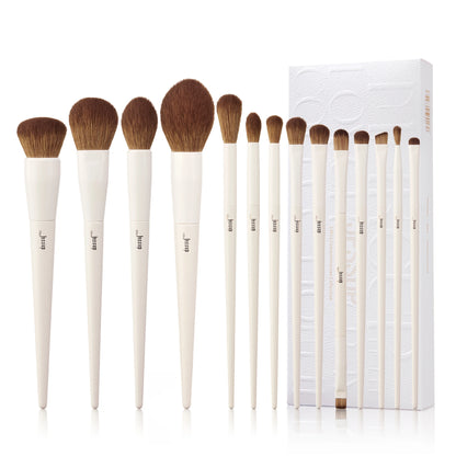 Jessup Makeup Brushes 14pc Makeup Brush set Synthetic Foundation Brush Powder Contour Eyeshadow Liner Blending Highlight T329 6