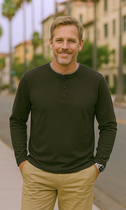 Kipa Pique Henley 1