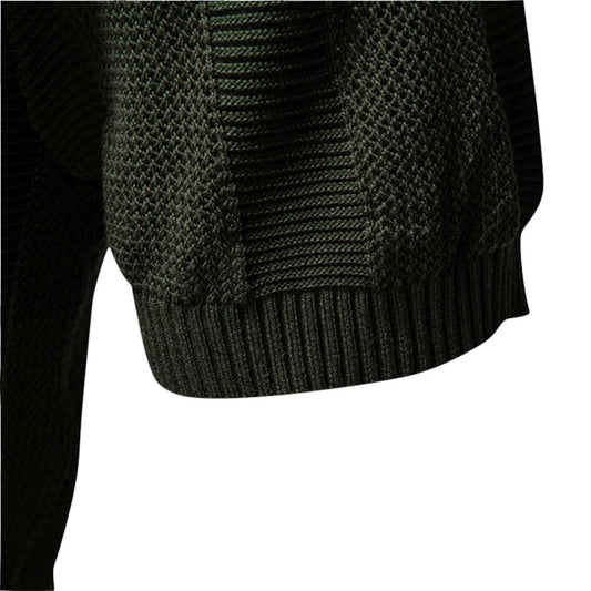 Knit Polo Shirt with Open Placket and Ribbed Hem 7