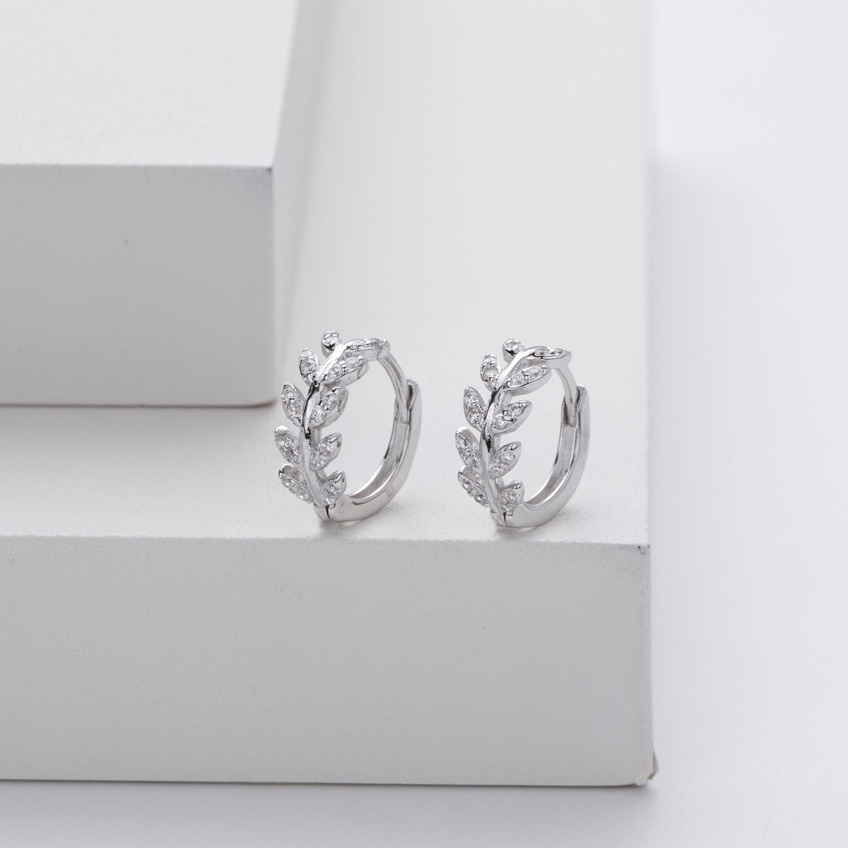 Latisha - Elegant Silver Earrings 1