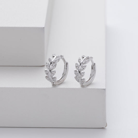 Latisha - Elegant Silver Earrings 1