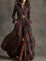 Lauren | Classic Belted Button-Up Shirt Dress 0
