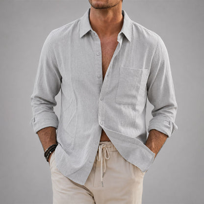 Liam | Linen Button-Up Shirt 3