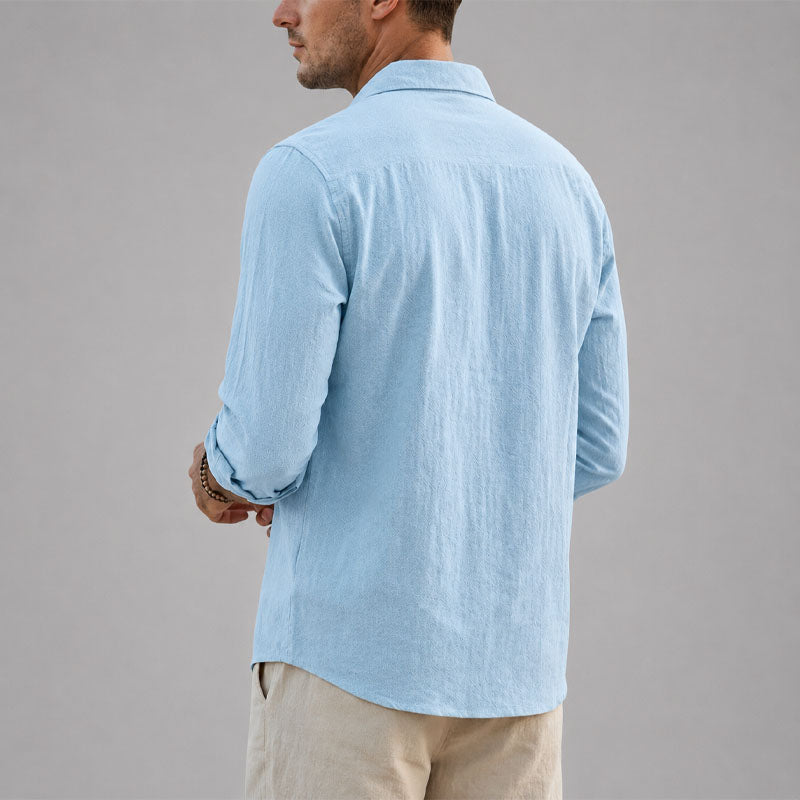Liam | Linen Button-Up Shirt 5