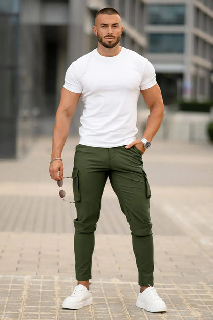 Liam | Stylish Comfortable Mens Cargo Pants 1