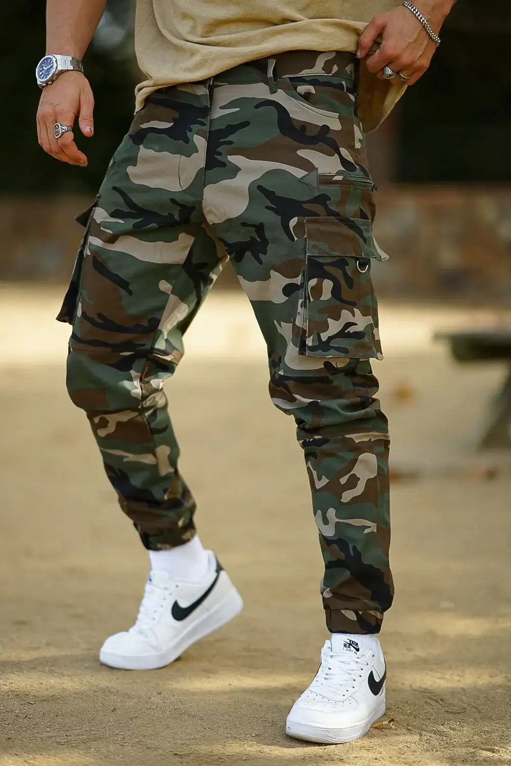 Liam | Stylish Comfortable Mens Cargo Pants for Everyday Use 1