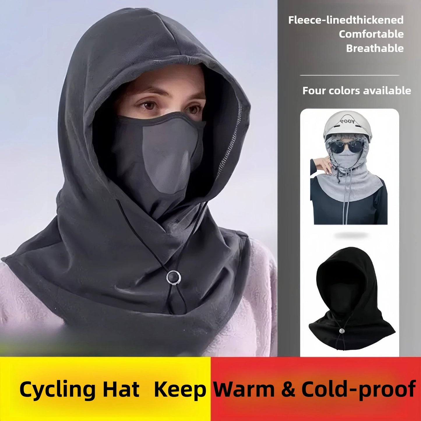 Cozy Winter | Balaclava Ski Mask with Windproof Design | Adjustable Fit for Ultimate Outdoor Protection 7