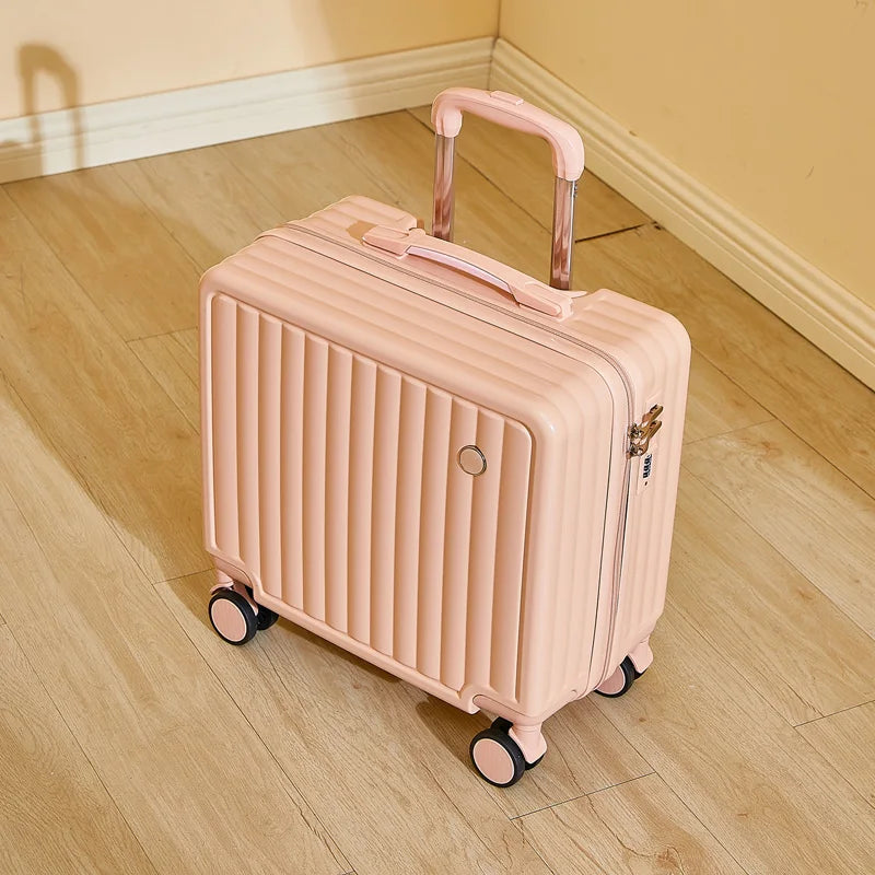 Lightweight Carry On Luggage | 18-Inch Suitcase with Silent Wheels | Compact Design for Easy Mobility 2