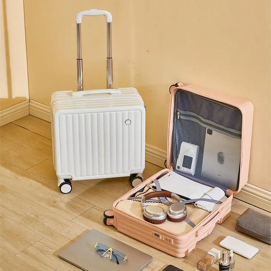 Lightweight Carry On Luggage | 18-Inch Suitcase with Silent Wheels | Compact Design for Easy Mobility 3