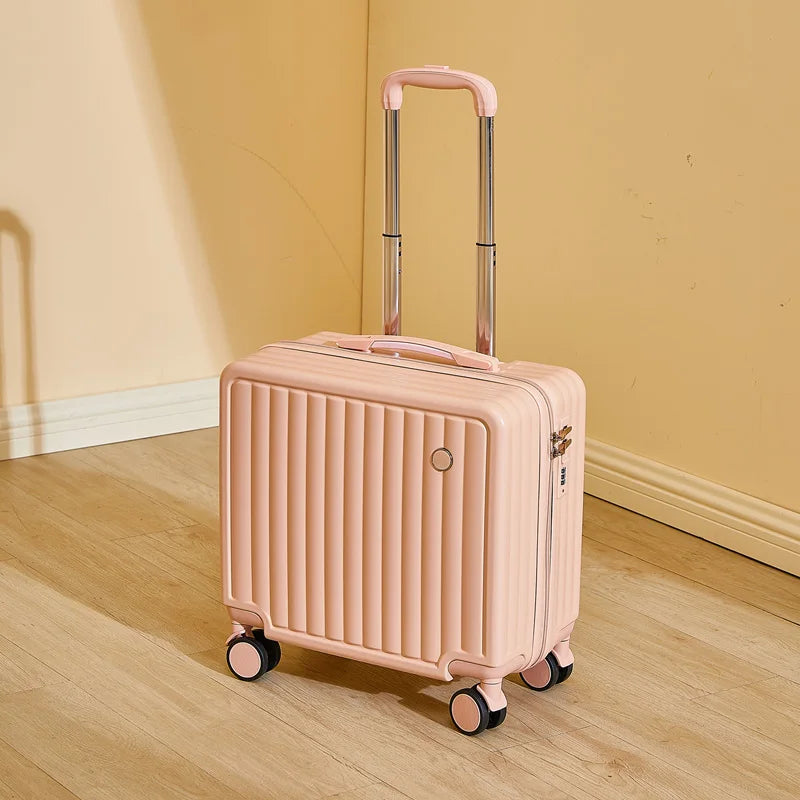 Lightweight Carry On Luggage | 18-Inch Suitcase with Silent Wheels | Compact Design for Easy Mobility 8