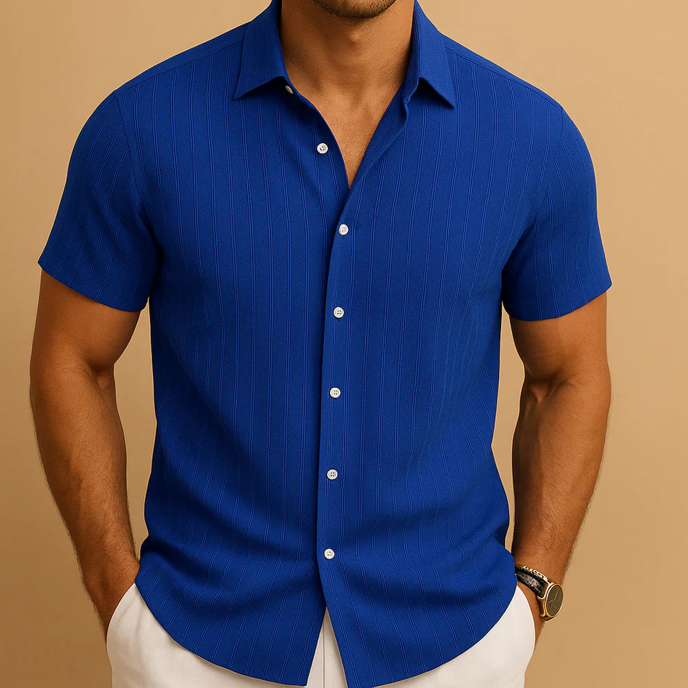 Lightweight Shirt with Short Sleeves Breathable for Men 2