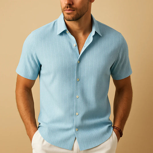Lightweight Shirt with Short Sleeves Breathable for Men 3